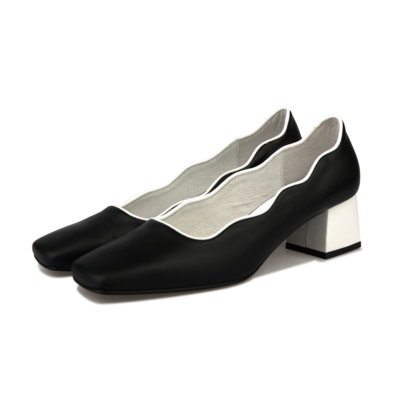 Mirror wave pumps black_1