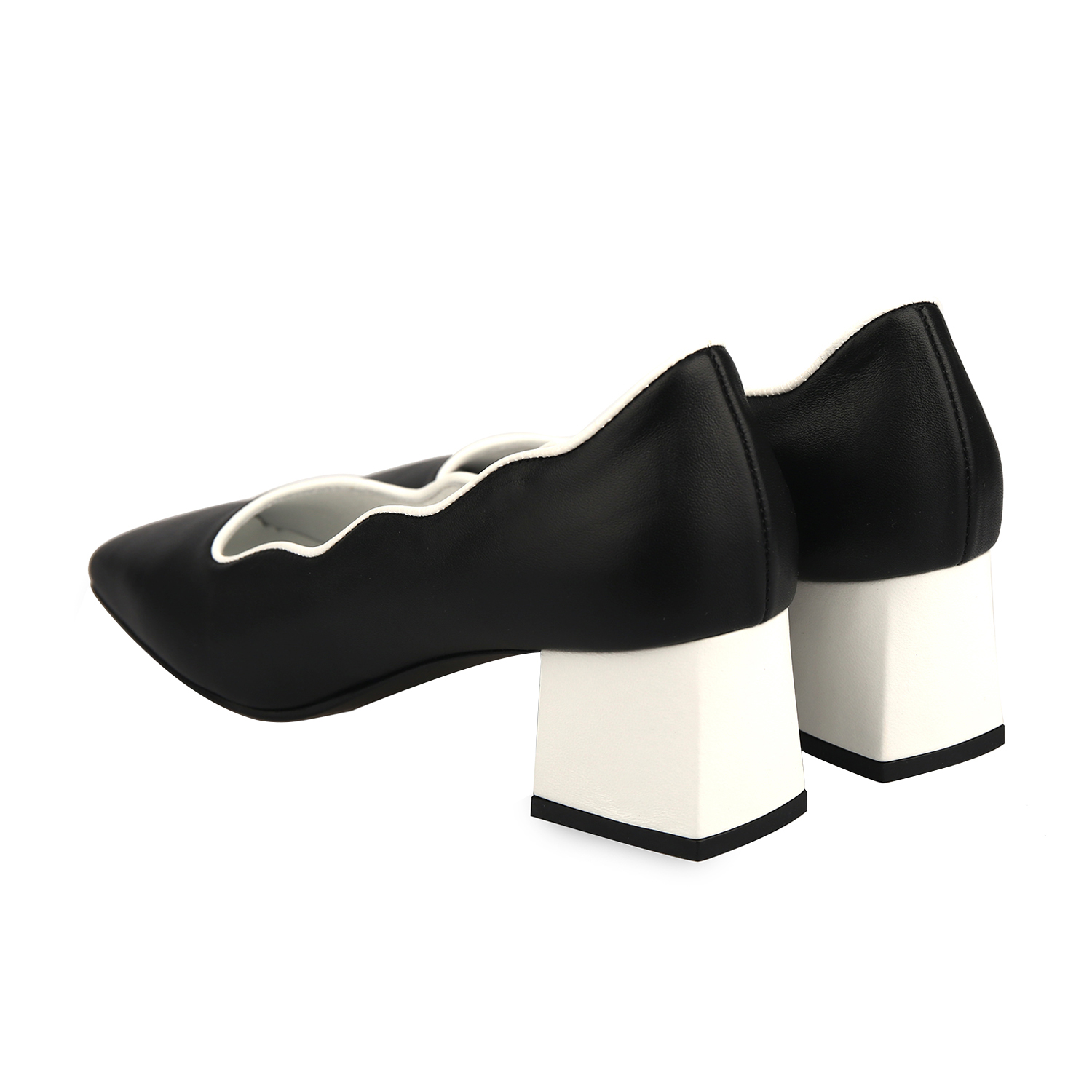 Mirror wave pumps black_6