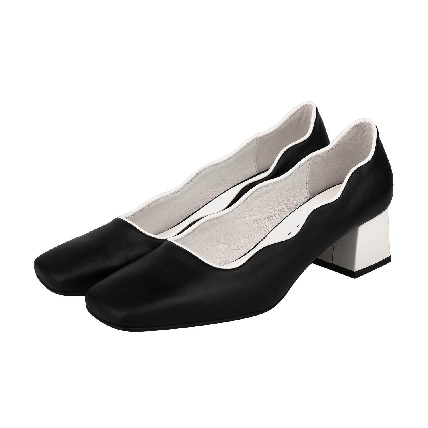 Mirror wave pumps black_2