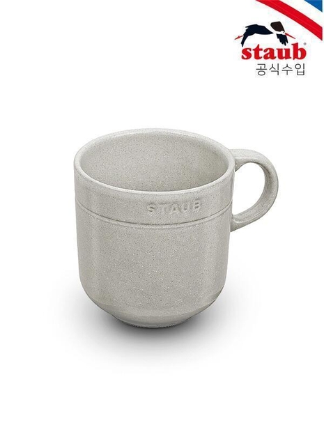 [스타우브] 라지 머그 8cm 화이트 트러플 ST40508-034