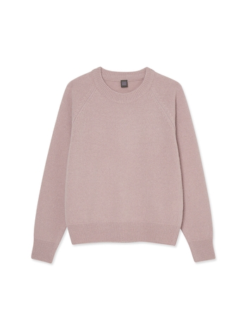 Women Alpaca Raglan Round_Pink