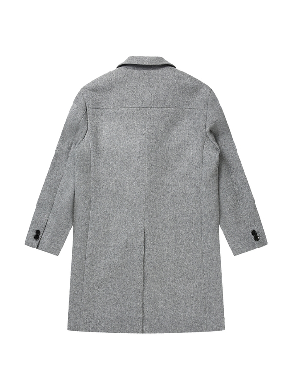 Cashmere Blend Chester 3-Button Coat_Grey