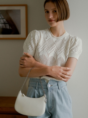Rosy Bag Small Cream