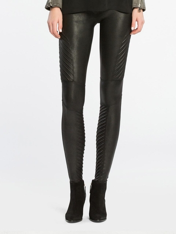 [스팽스] FAUX LEATHER 모토 레깅스(20136R)