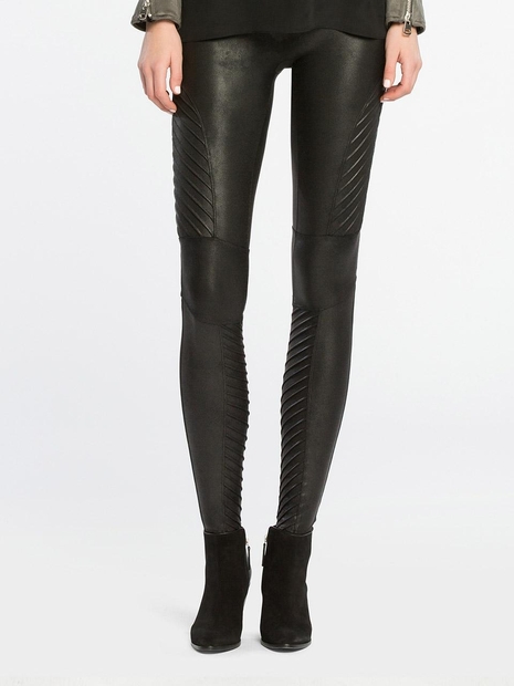 [스팽스] FAUX LEATHER 모토 레깅스(20136R)
