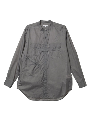 [엔지니어드 가먼츠] 립스탑 나일론 밴드 셔츠 Grey