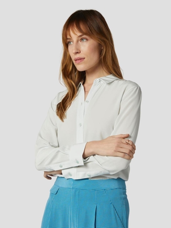 [이큅먼트] Leema Silk Shirt - DESERT BLUE