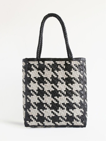 LE TOTE HOUNDSTOOTH - Black/ White