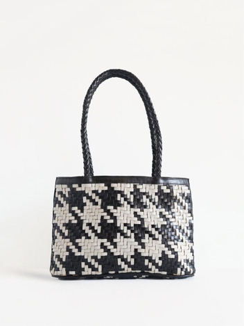 ELLA HOUNDSTOOTH - Black/White