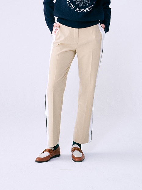ACTIF TWO TONE SLACKS_BEIGE