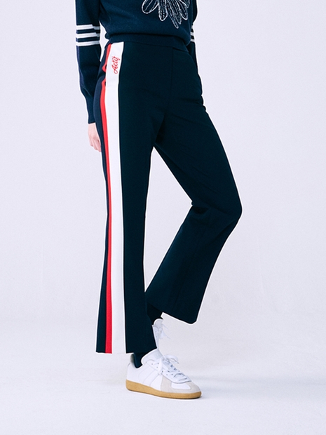 ACTIF TWO TONE SLACKS_NAVY