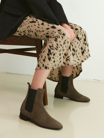 Suede Ankle Boots LC192_2cm