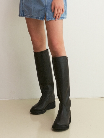 Platform Long Boots LC196_4cm