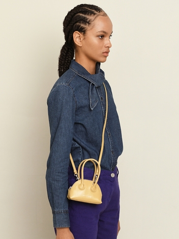 BESSETTE MINI_sand crinkle