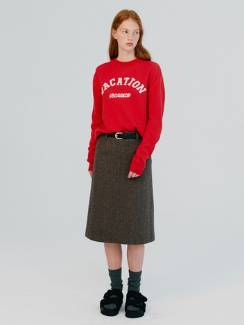 Vacation Logo Jacquard Knit_2color VC2299PO004M