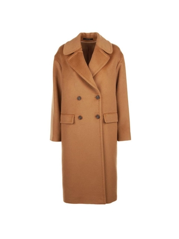 딸리아토레 베시 울 롱 코트 D70004 A1066 BEIGE