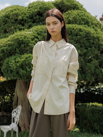 Oath Pocket Shirt Cream