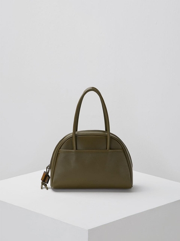 leather bowling bag(Pesto)
