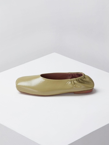 Ballet flat(glow olive)