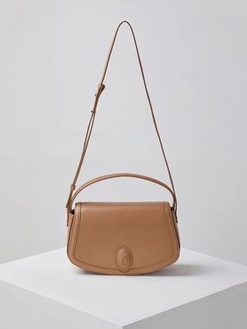 oval handle bag(Affogato)