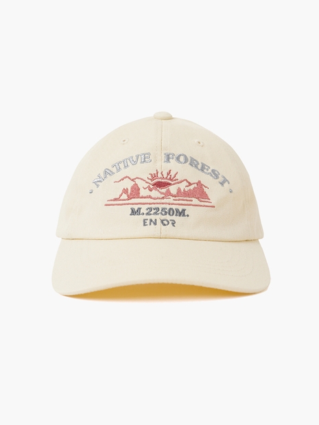 NATIVE FOREST ENOR BALL CAP - IVORY