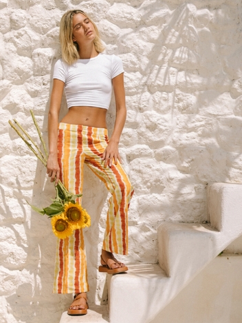 SOLAR SLIT PANTS