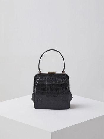 eternal dear bag(Crocodile black)