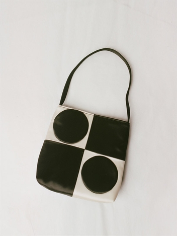 Jules Bag - Black & Ivory
