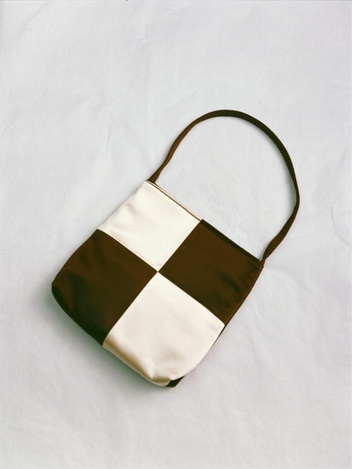 Vera Bag - Dark Brown & Ivory