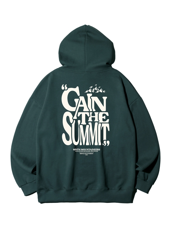 GAIN THE SUMMIT 오버핏 후드티 AVH846 (3 COLOR)