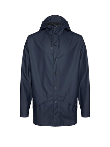 레인스 여성 드로스트링 레인 자켓 RA12010 Navy