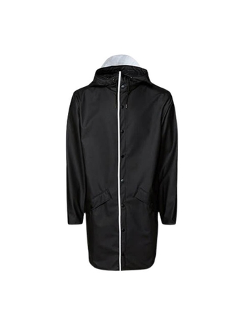 레인스 RAINS 남성 롱 리플렉티브 자켓 RA18540 Black