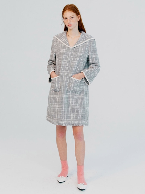 Sailor Tweed Dress VC2278OP001M