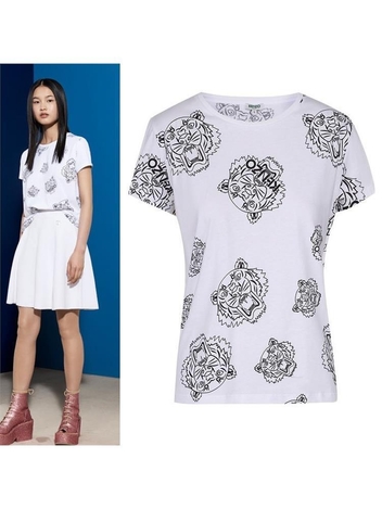 Kenzo  올오버 타이거 반팔티셔츠  F752TS8514YH 01 
