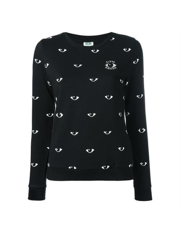 Kenzo 여성 멀티아이 맨투맨 F752SW717 4XI 99 