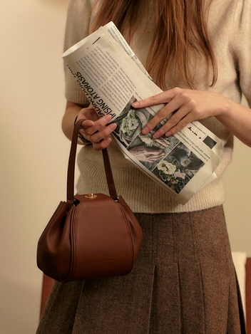 Mini Blooming bag_Walnut