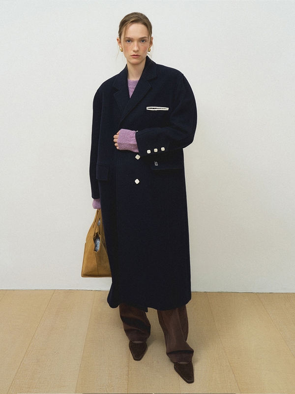 [2차 리오더] Mori coat Navy