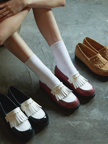 Jellybean loafers - red wine