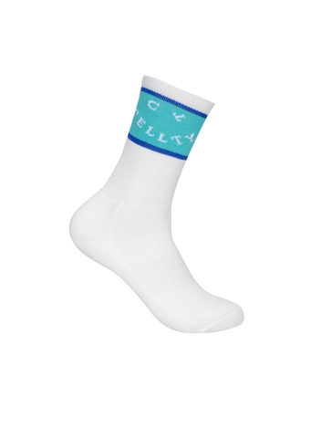[CELLTY] SIGNATURE LOGO SOCKS-WH