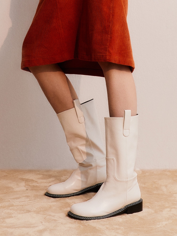 [단독]cre058 mid-boots _ 3colors