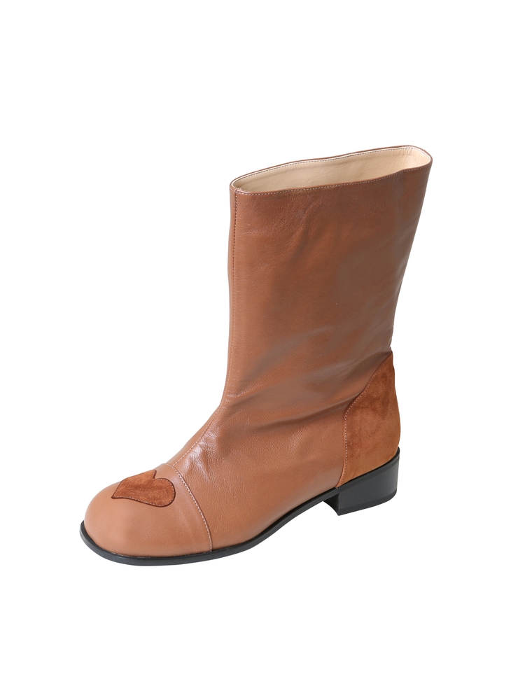 MY HEART BOOTS ( CAMEL )