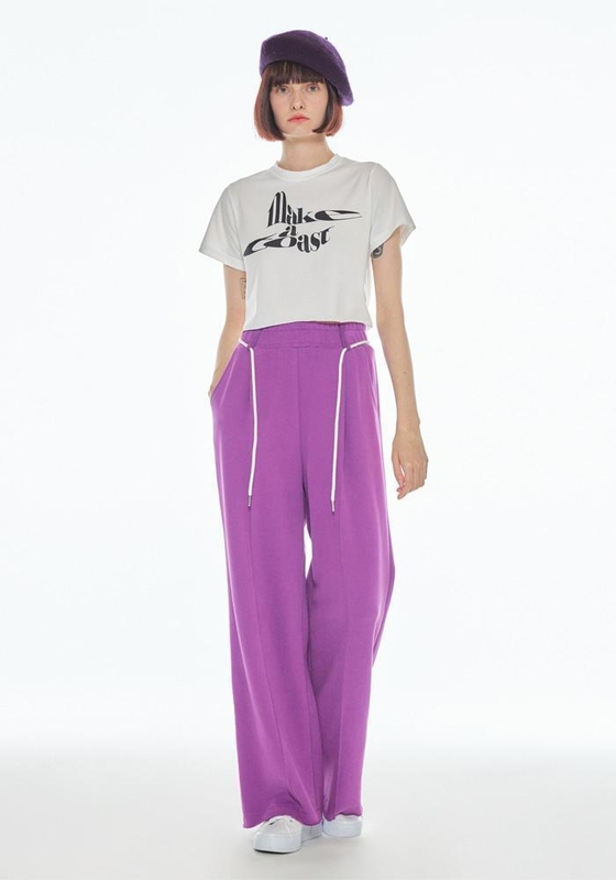 WIDE TRAINING PANTS PURPLE MBBFPA02210