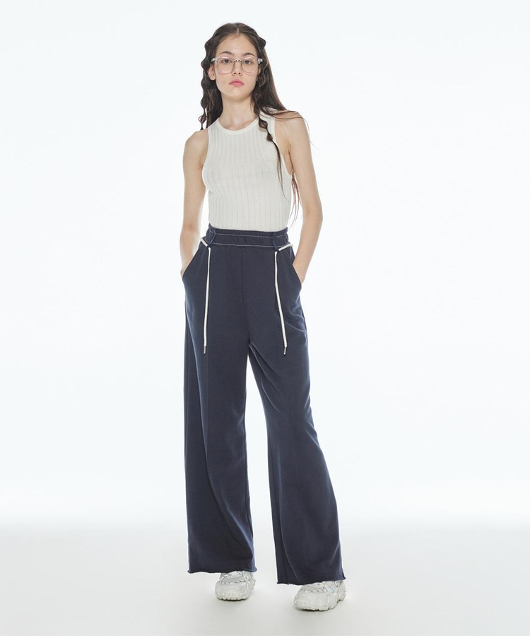 WIDE TRAINING PANTS NAVY MBBFPA02208