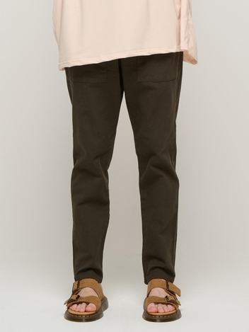 CARGOBROS - RELAX FIT COTTON FATIGUE PANTS (KHAKI)