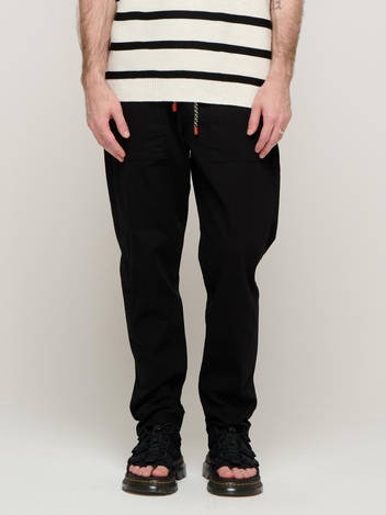 CARGOBROS - RELAX FIT COTTON FATIGUE PANTS (BLACK)