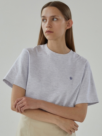Mini Symbol T-SHIRT_Melange Grey