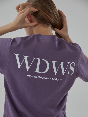 WDWS Big Logo T-SHIRT_Purple