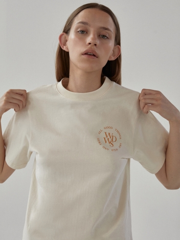 WDWS Big Logo T-SHIRT_Ivory