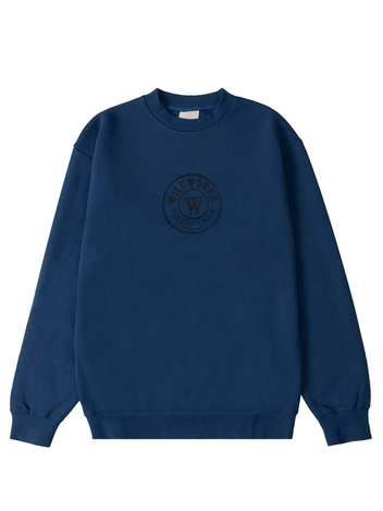 WILDWORKS Circle SWEATSHIRT_Retro Blue