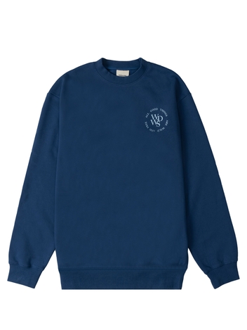 WDWS Big Logo SWEATSHIRT_Retro Blue